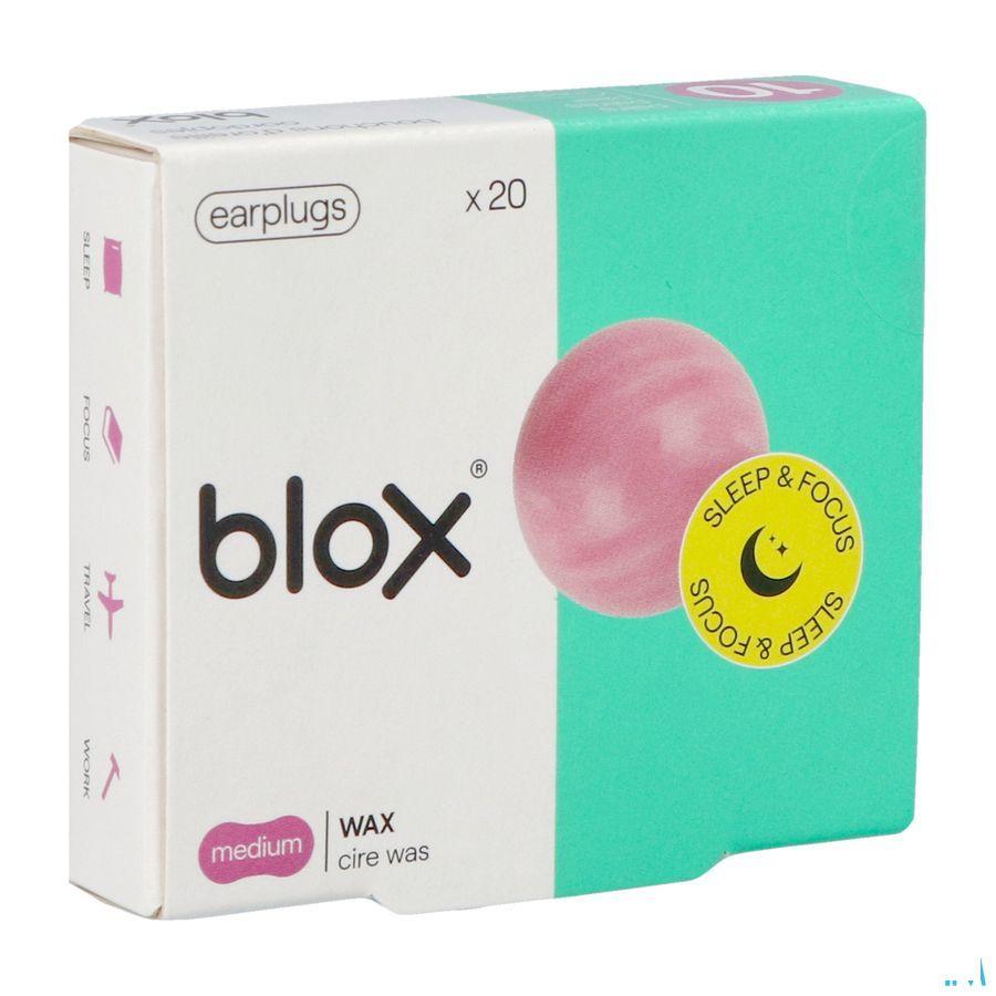 Blox Cire Naturelle Bouchons Oreille 10 Paires