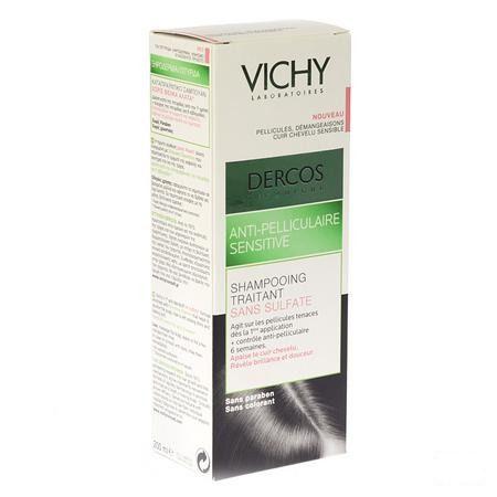 Vichy Dercos Anti roos Sensitive Shampoo 200 ml  -  Vichy