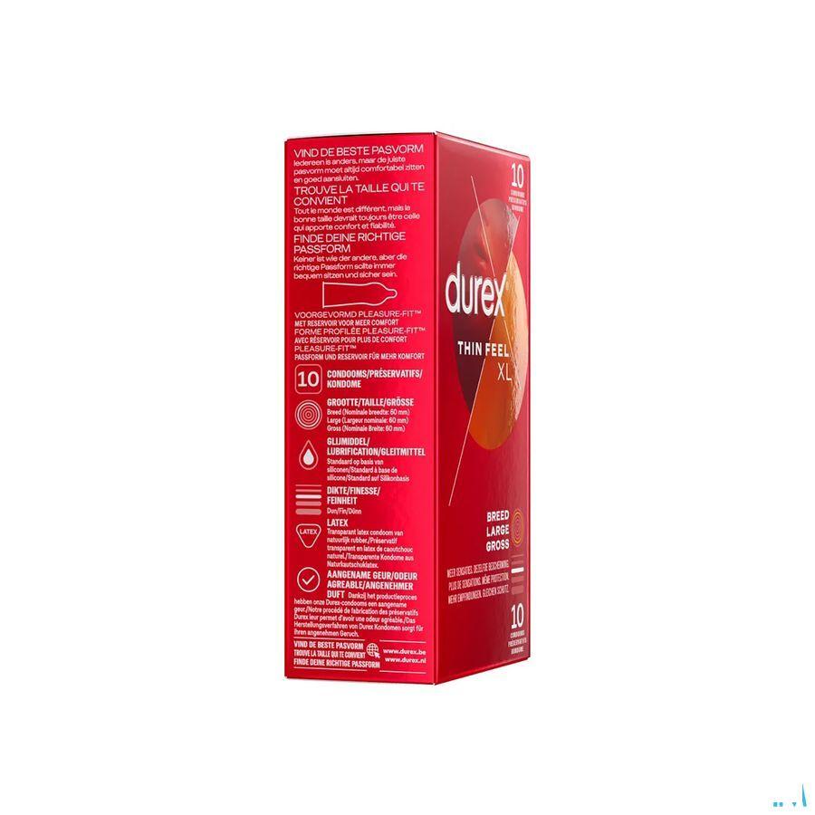 Durex Thin Feel Xl Condoms 10