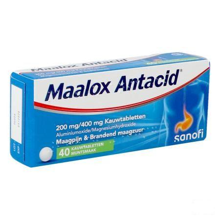 Maalox Antacid 200/400 Tabletten 40