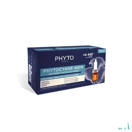 Phytocyane Men Trait. Chute Progr. Fioles 12X3,5ml