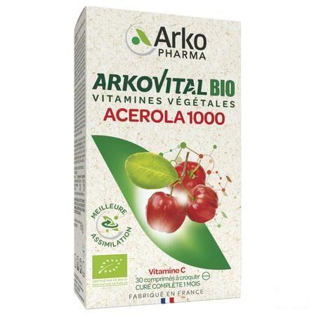 Arkovital Acerola 1000 Bio Comp Croq 30