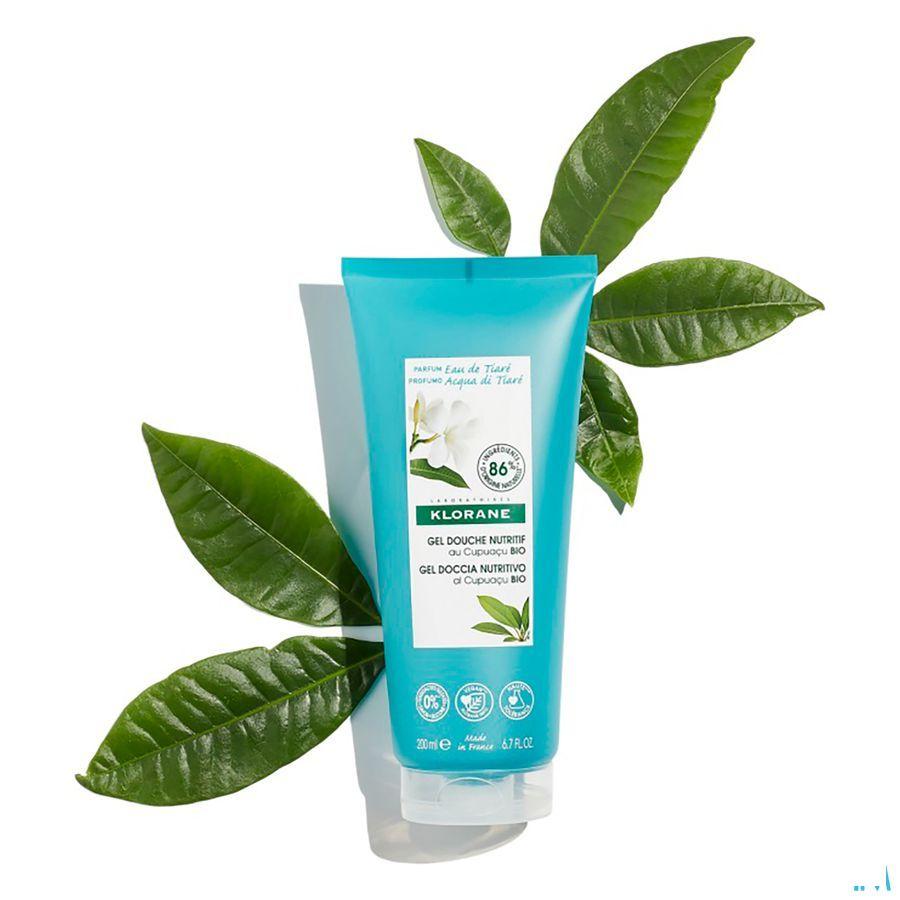 Klorane Lichaam Douchegel Water Tiare 200 ml