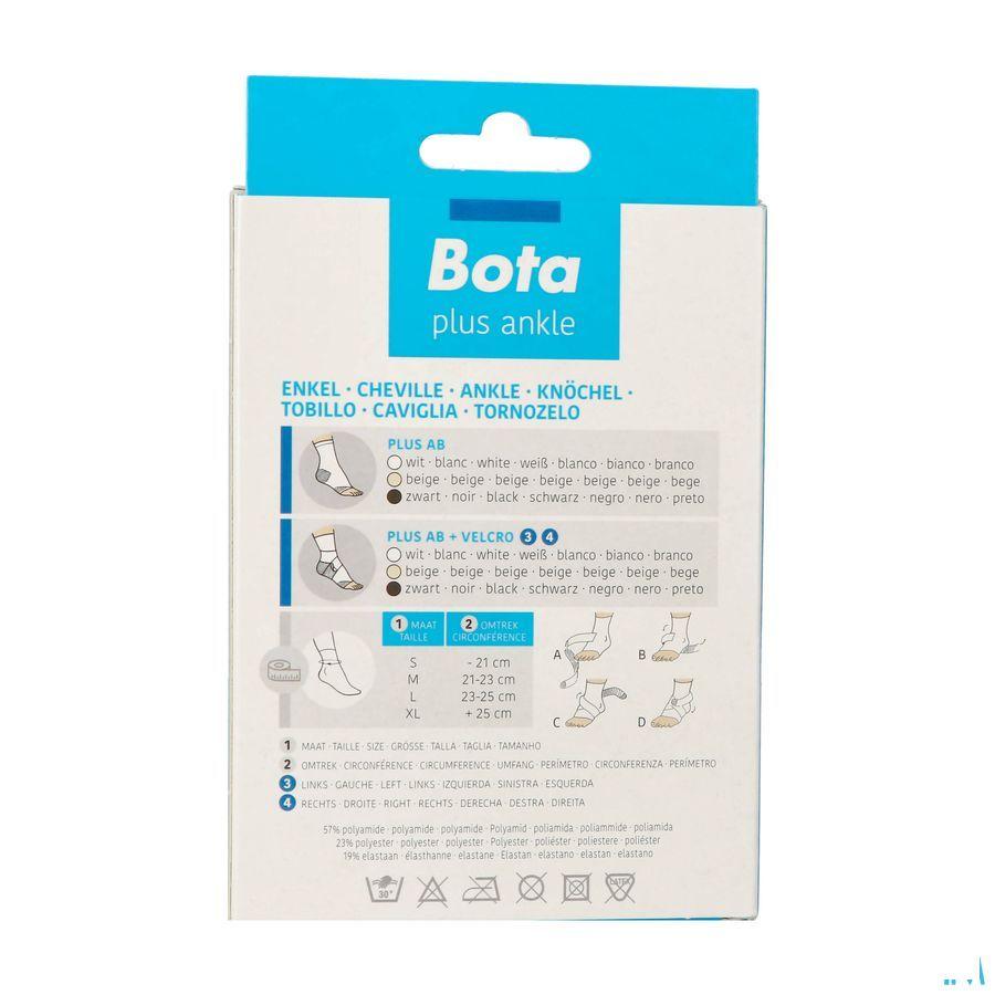 Bota Plus Chevillere+Velcro Noir M 21-23Cm