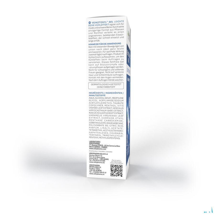 Veinotonyl Gel Lichte Benen Koud Gevoel 150 ml