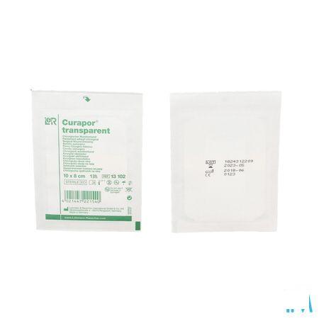 Curapor Transparant Steriel 10cmx 8cm 25 13102  -  Lohmann & Rauscher