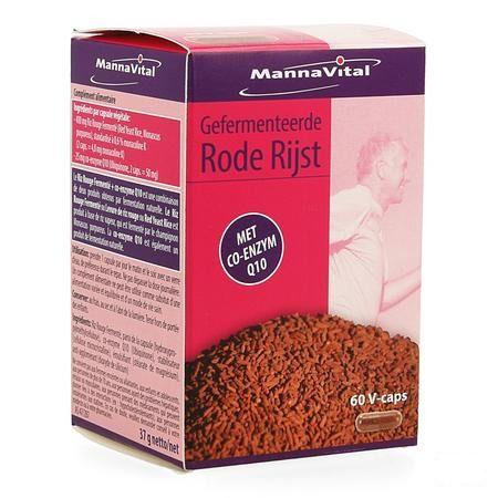Mannavital Rode Rijst Gefermenteerd + co Enzyme Q10