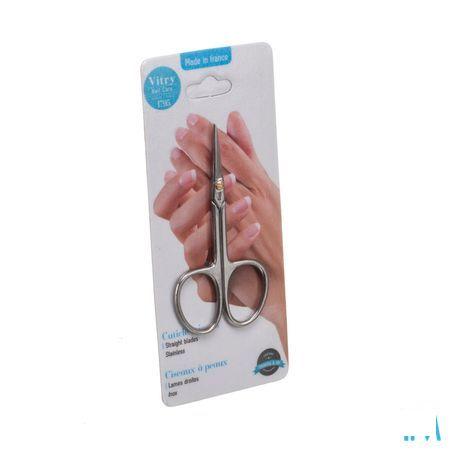 Vitry Classic Schaar Velletje Recht Inox 1009  -  Vitry