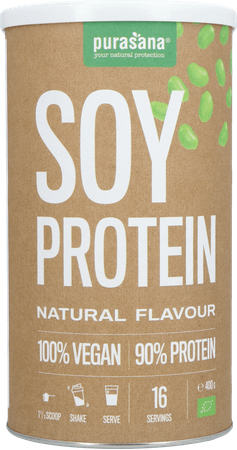 Purasana Plant.protein Soja 90% Nature Bio 400 gr