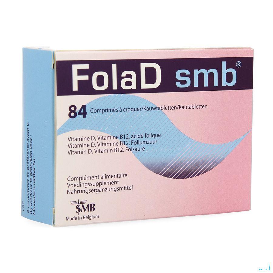 Folad Smb kauwtabletten 84