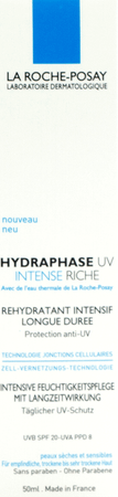 Hydraphase Intens Uv Rijk Creme 50 ml  -  La Roche-Posay