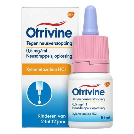 Otrivine Hydrat 0,5/1000 Gouttes 10 ml