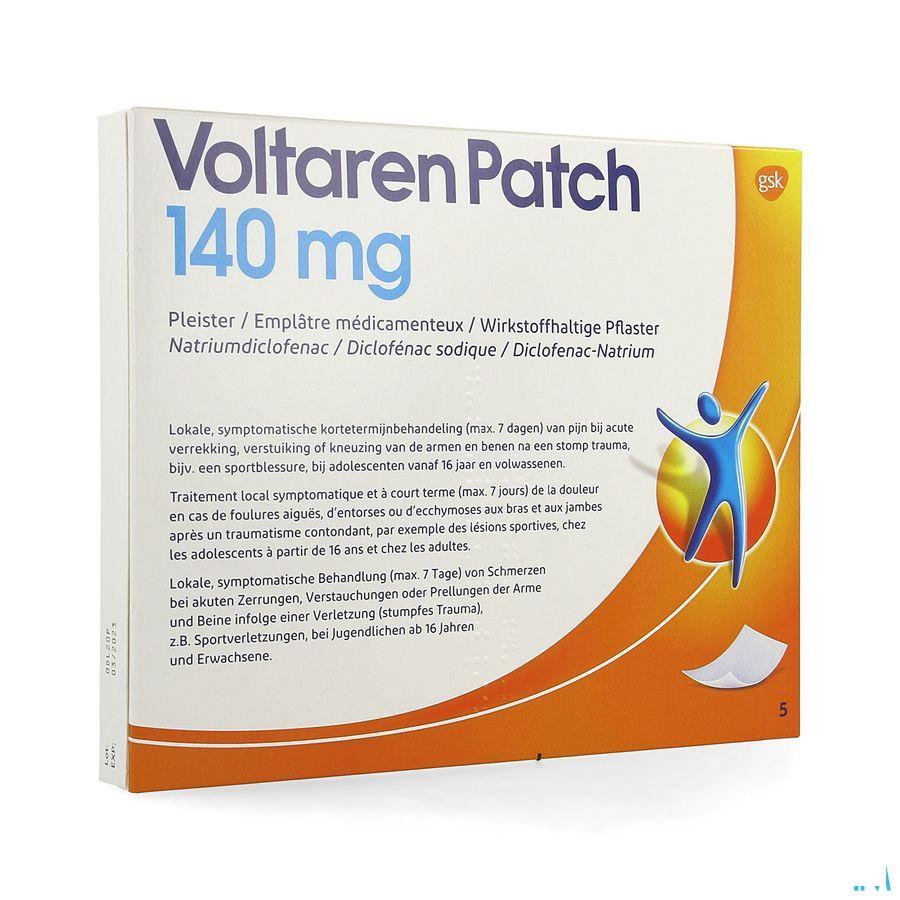Voltaren Patch 140 mg Emplatre Medicamenteux 5