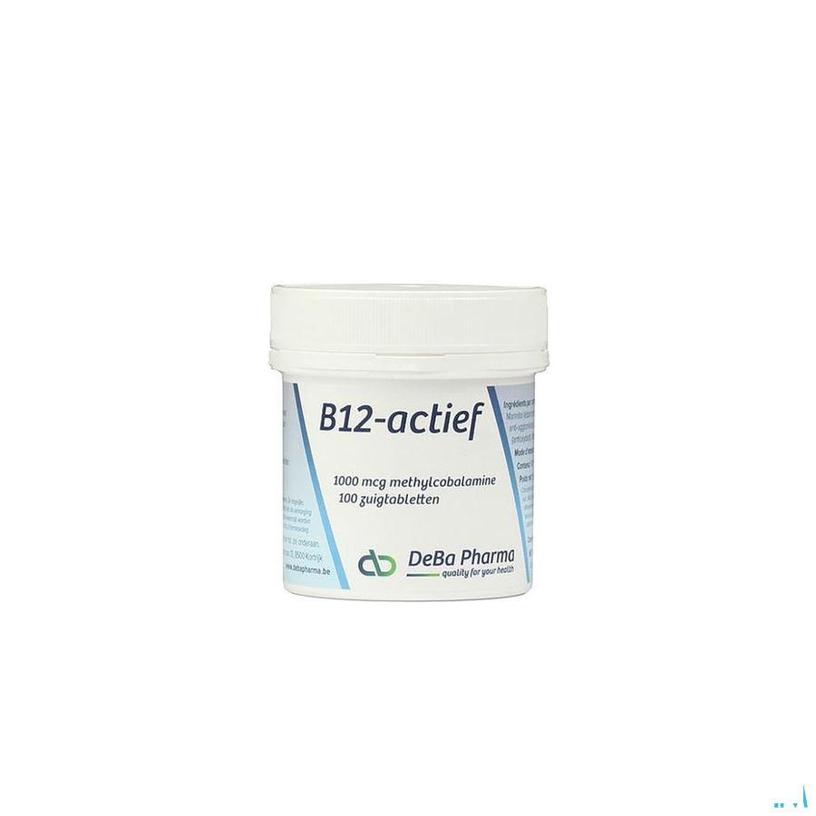 Vitamine B12 1000mcg Methylcobalamine Zuigtabl 100  -  Deba Pharma