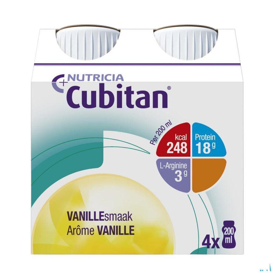 Cubitan Vanille 4x200 ml  -  Nutricia