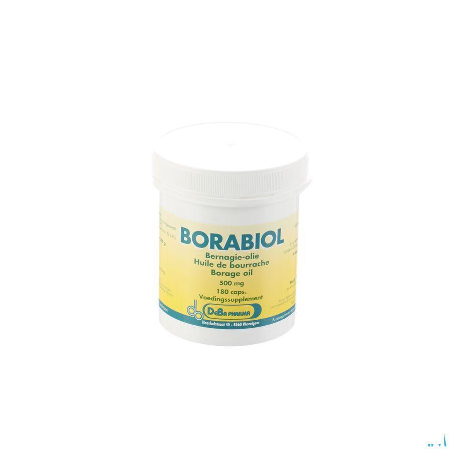 Borabiol Capsule 180x500 mg  -  Deba Pharma