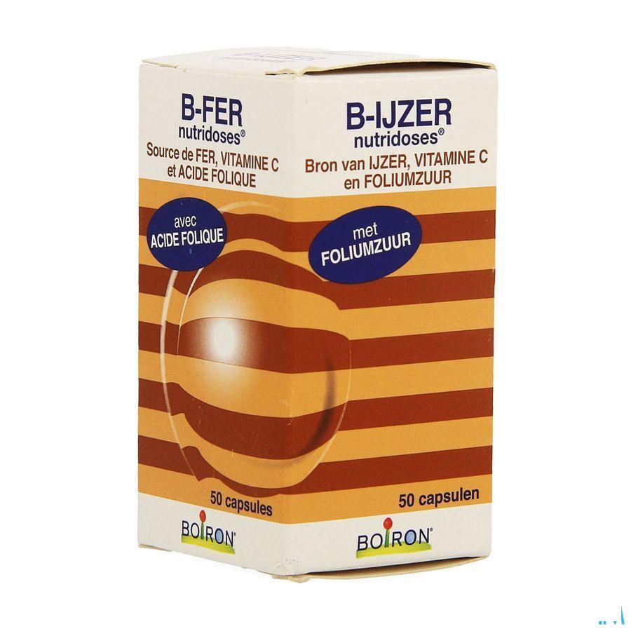 B-ijzer Nutridoses Capsule 50  -  Boiron
