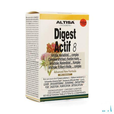 Altisa Digest Actif 8 Artisjok Complex Tabletten 60  -  Dieximport