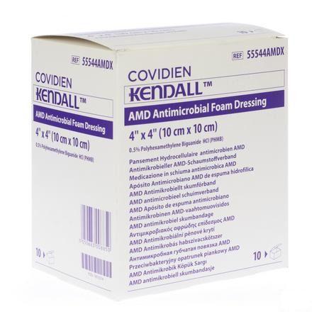 Kendall Amd Pansement Hydro Ster 10,0x10,0cm 10 