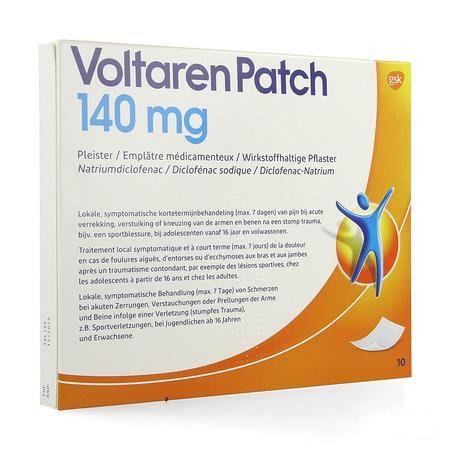 Voltaren Patch 140 mg Emplatre Medicamenteux 10