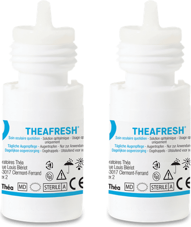 Theafresh Oogdruppels Oplossing 2X10 ml