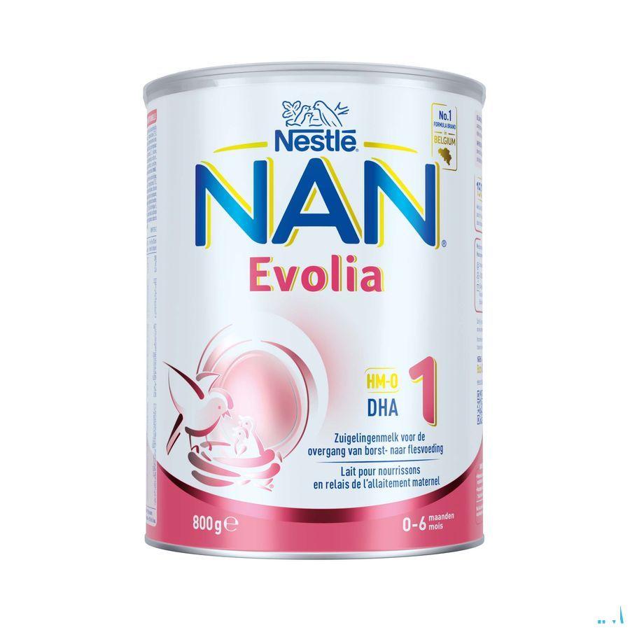 Nan Evolia 1 Lait Poudre 800 gr  -  Nestle