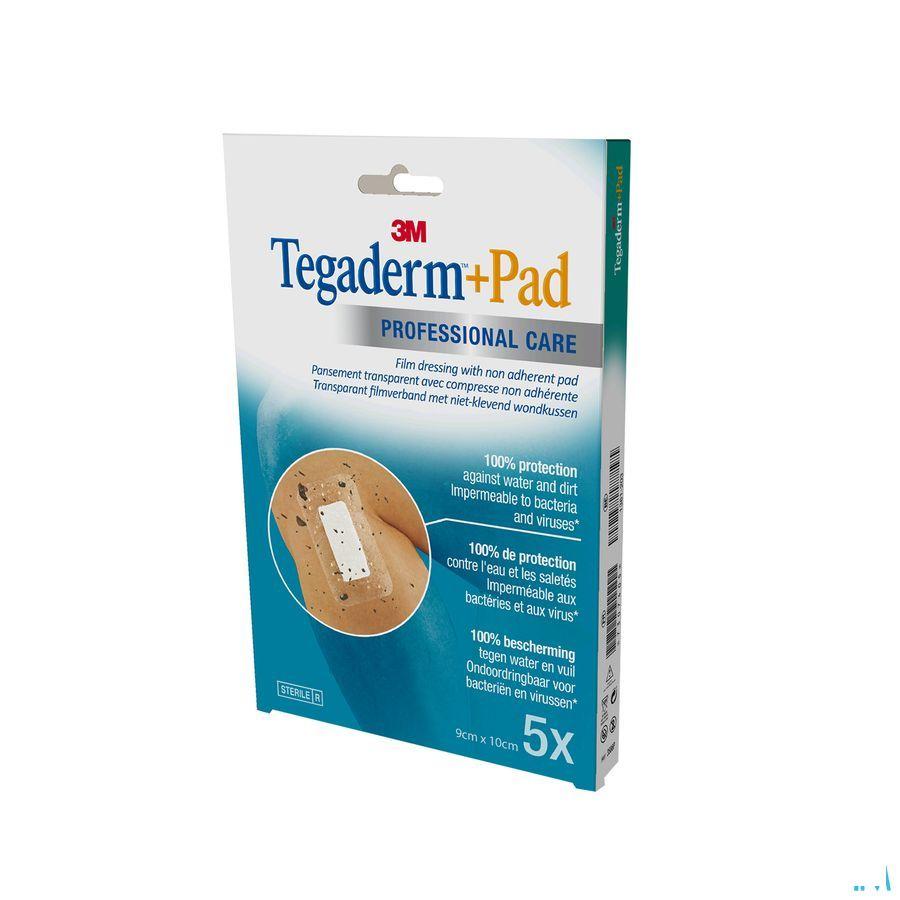 Tegaderm + Pad 3m Transp Steril 9cmx10cm 5 3586p  -  3M