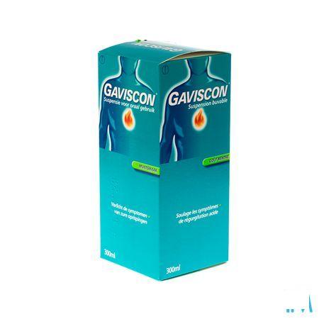 Gaviscon Menthe Munt Suspensie Drink 300 ml