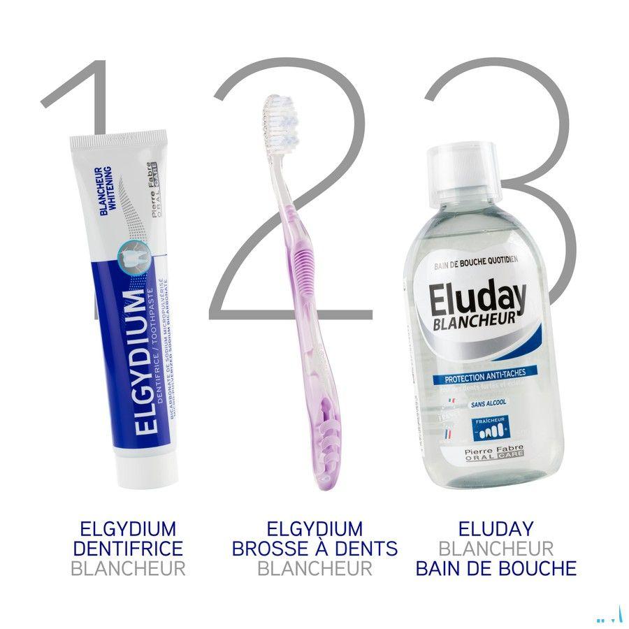 Elgydium Tandenborstel Witte Tanden Medium