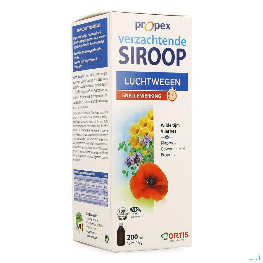 Ortis Propex Verzachtend Siroop 200 ml  -  Ortis