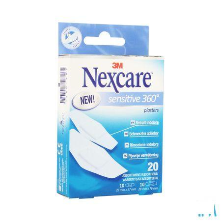 Nexcare 3m Sensitive Skin Assort. 2 Tailles 20  -  3M