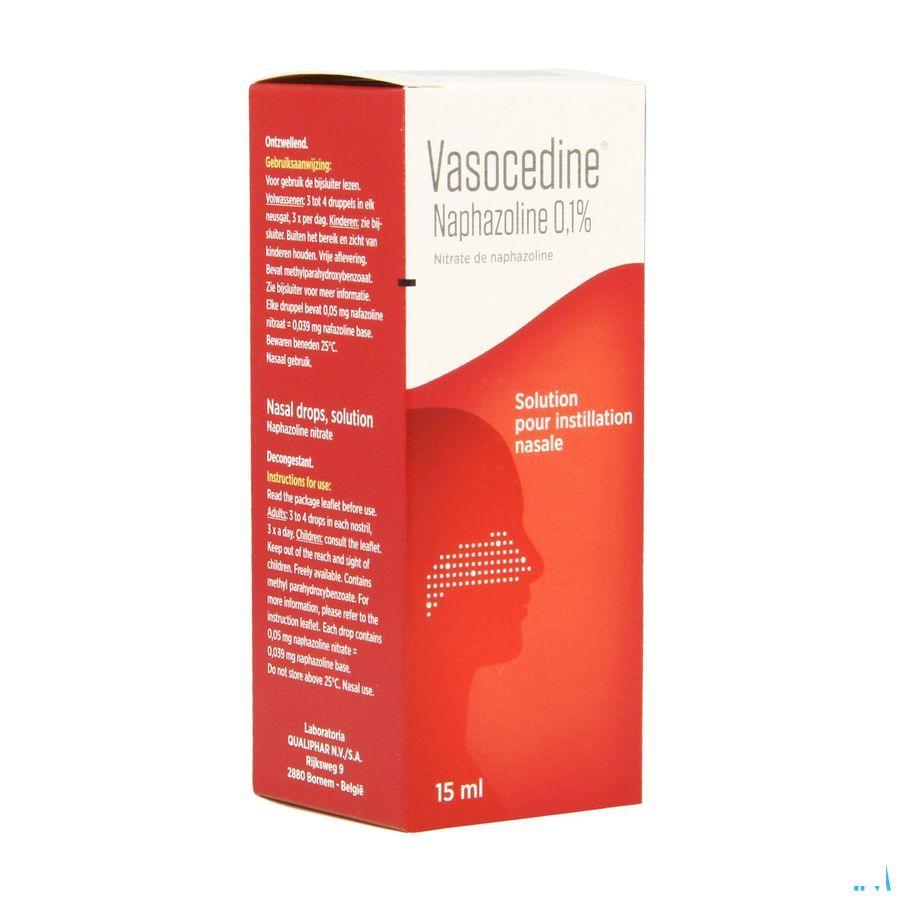 Vasocedine Naphazoline Druppels 15 ml