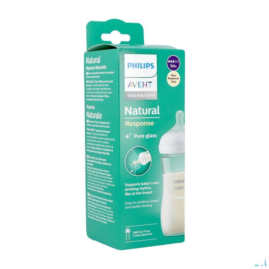 Philips Avent Natural 3.0 Zuigfles Glas 240 ml