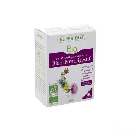 Super Diet Complexe Bien Etre Foie Bio Capsule 60  -  Superdiet Laboratoires