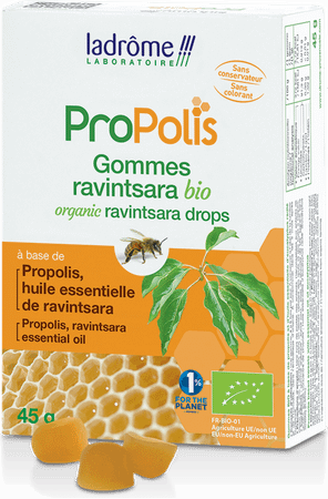 Propolis gommetjes met ravintsara - Ladrome