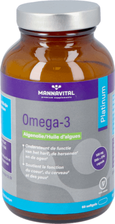 Mannavital Omega 3 Algenolie V-Caps 60