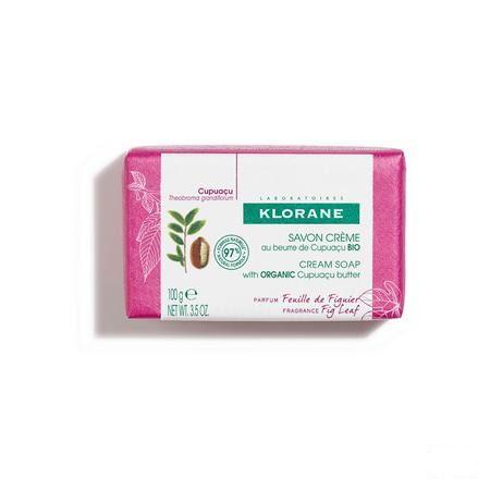 Klorane Lichaam Zeep Creme Essentiele Olie Vijg 100 gr
