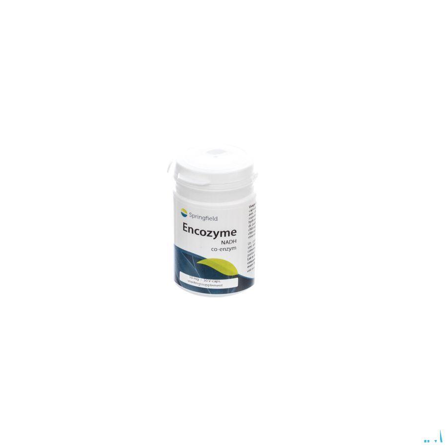 Encozyme Nadh 10 mg Springfield Pot V-Capsule 30  -  Springfield Nutraceuticals