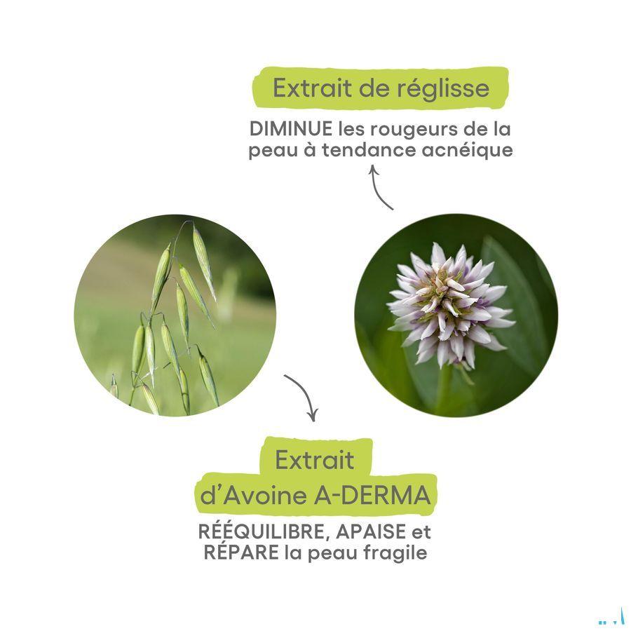 Aderma Phys-ac Gel Moussant Purifiant 400 ml  -  Aderma