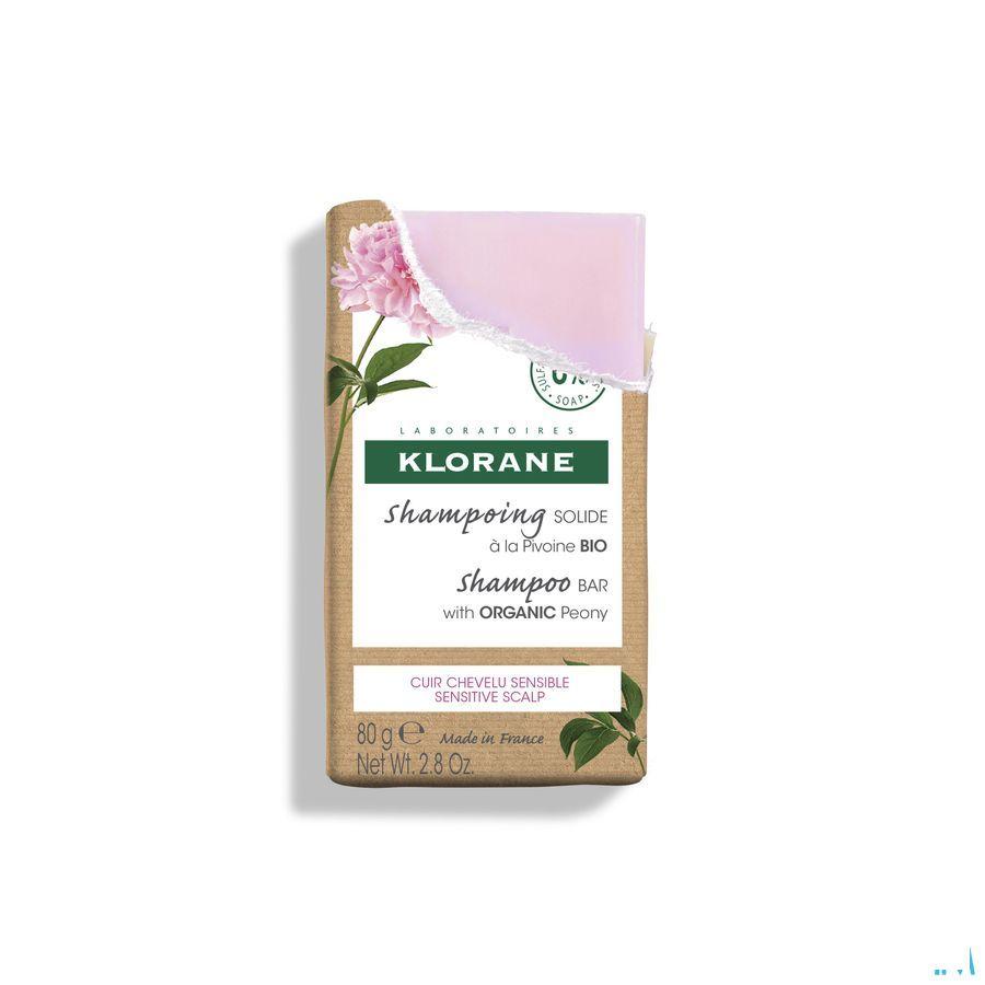 Klorane Capil. Shampooing Solide Pivoine 80 gr