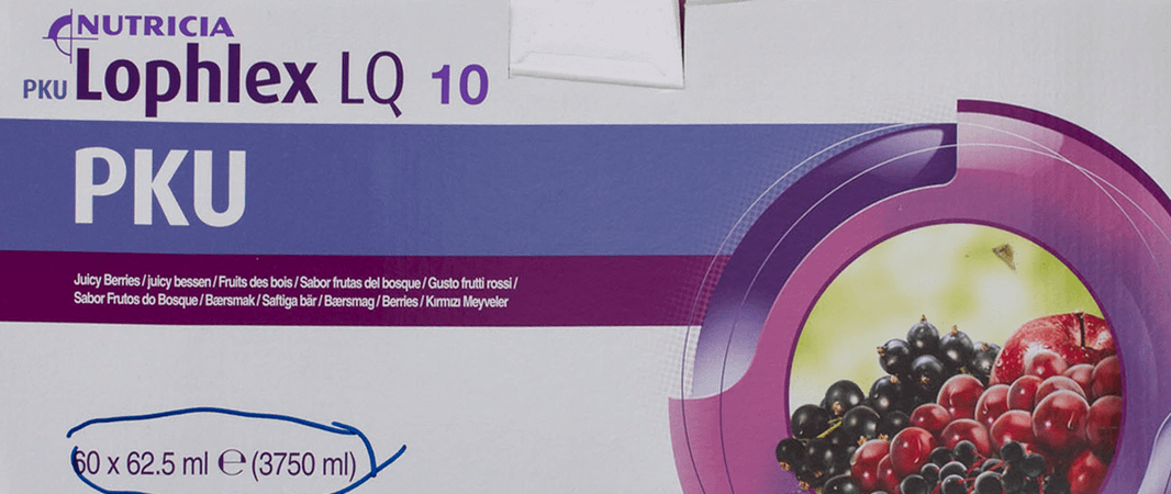 Pku Lophlex Lq 10 Juicy Bosvruchten 60x62,5 ml  -  Nutricia