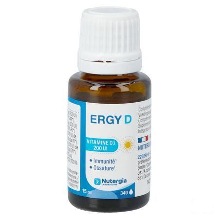 Ergy D Flacon 15 ml  -  Lab. Nutergia