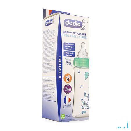 Dodie Zuigfles Initiatie+ Groen Valentijn 330 ml