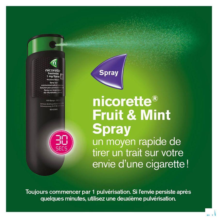 Nicorette Fruit & Mint 150 Dosis Spray 2
