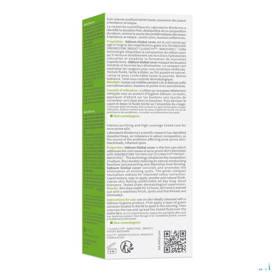 Bioderma Sebium Global Cover Creme 30 ml