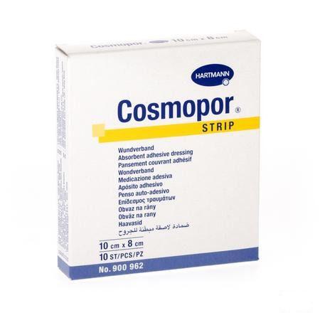 Cosmopor Strip 8x10cm 10 P/s  -  Hartmann