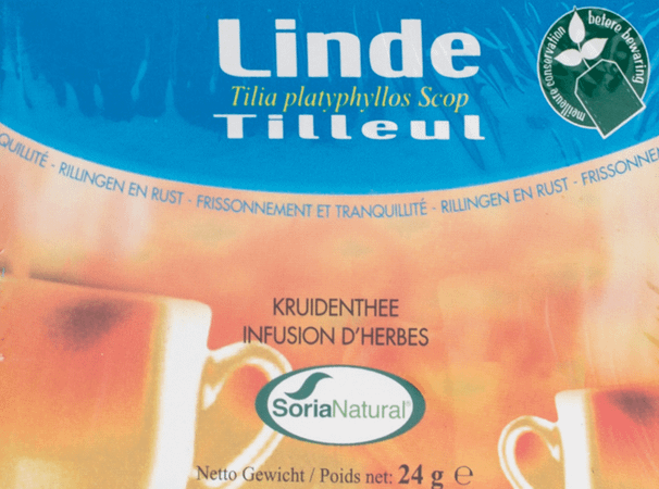 Soria Tilia - Tilleul - 20 Sachets  -  Soria Bel