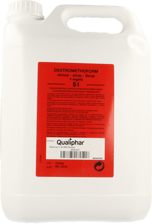 Dextromethoform 1 mg/  ml Siroop 5L Qualiphar