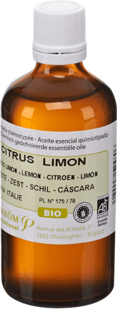 Citron Zeste Bio Huile Essentielle 100 ml  -  Pranarom