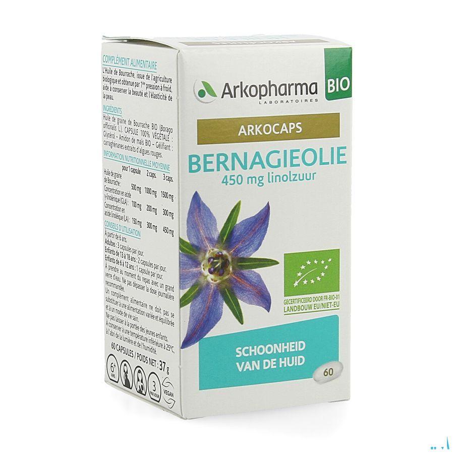 Arkocaps Bernagie Olie Bio 60 Capsule  -  Arkopharma